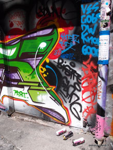 Street art- Melbourne - Australie